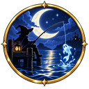 Emblema „Naktinis žvejys“